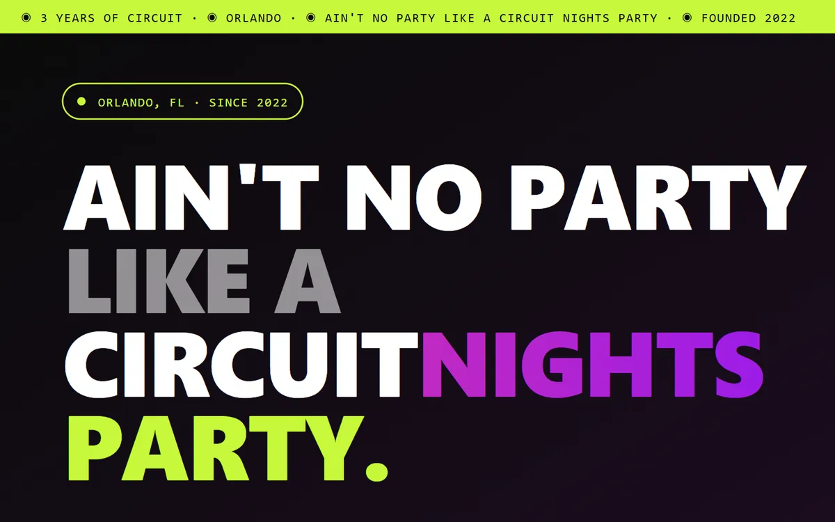 Circuit Nights event series